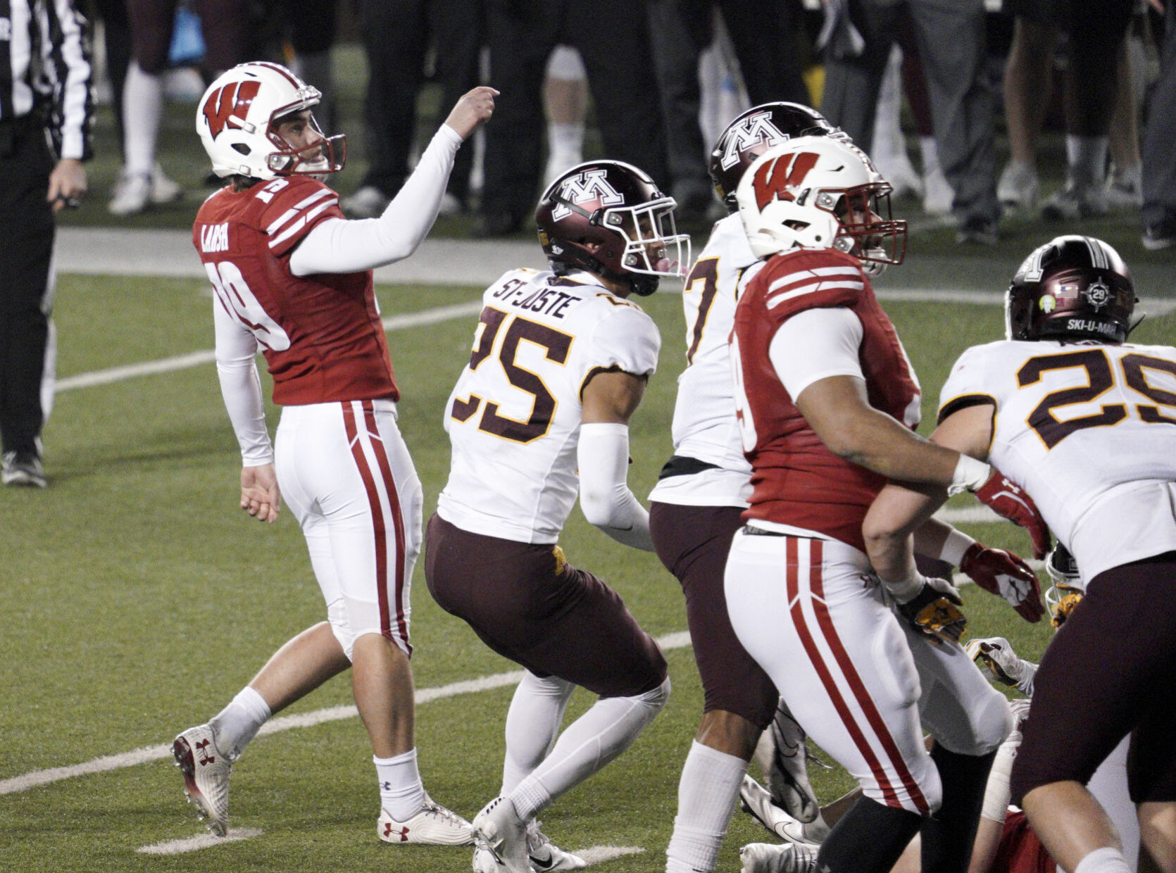 UW 20, Minnesota 17 (OT)